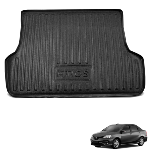 Tapete de Porta Malas Bandeja Etios Sedan 2013 A 2021 Tapete de Porta Malas Bandeja Etios Sedan 2013 A 2021