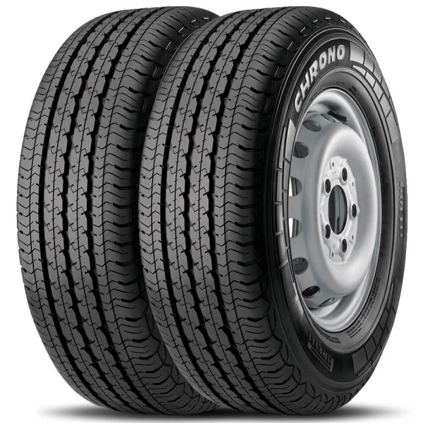 Kit 2 Pneu Pirelli Aro 16 215/75r16 113r Chrono Kit 2 Pneu Pirelli Aro 16 215/75r16 113r Chrono