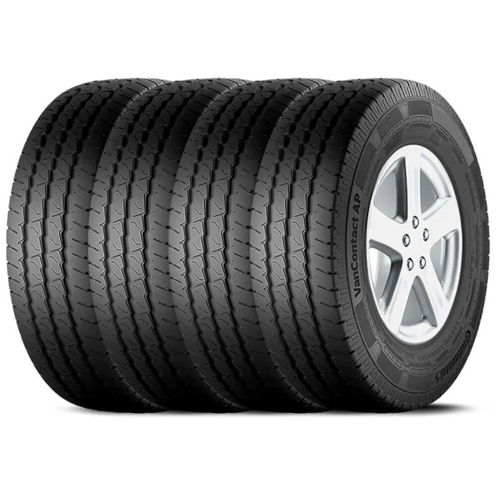 Kit 4 Pneu Continental Aro 16 225/75r16 118/116r 10pr Van Contact AP Kit 4 Pneu Continental Aro 16 225/75r16 118/116r 10pr Van Contact AP