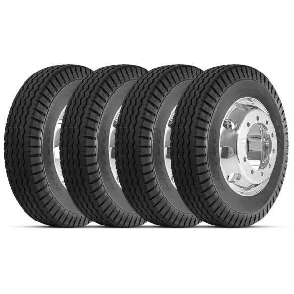 Kit 4 Pneu Pirelli Aro 20 10.00-20 146/143j Tt Anteo At65 Kit 4 Pneu Pirelli Aro 20 10.00-20 146/143j Tt Anteo At65
