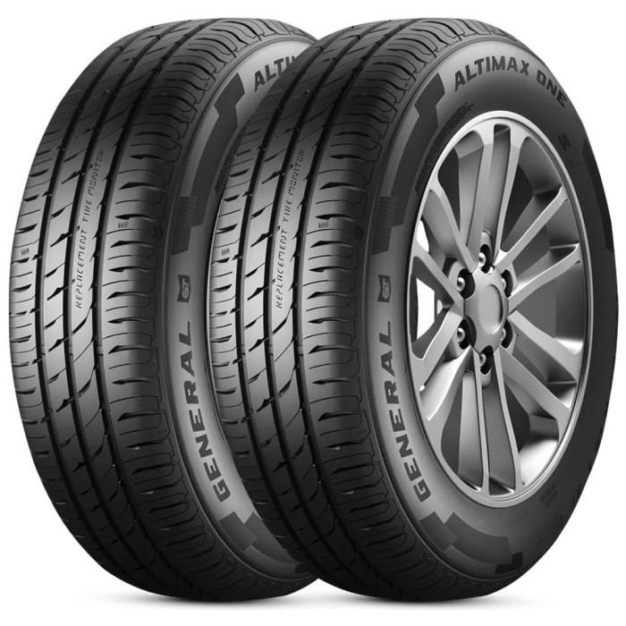 Kit 2 Pneu General by Continental Aro 15 195/55r15 85V FR Altimax One S Kit 2 Pneu General by Continental Aro 15 195/55r15 85V FR Altimax One S