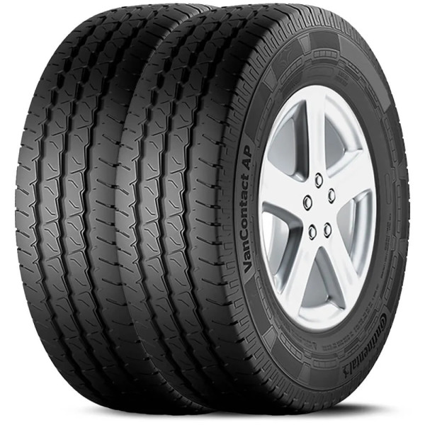 Kit 2 Pneu Aro 16 225/65R16 Continental VanContact AP 112/110R 8PR Kit 2 Pneu Aro 16 225/65R16 Continental VanContact AP 112/110R 8PR