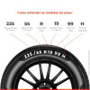 Kit 4 Pneu Linglong Aro 19 225/55r19 99H Green Max Kit 4 Pneu Linglong Aro 19 225/55r19 99H Green Max