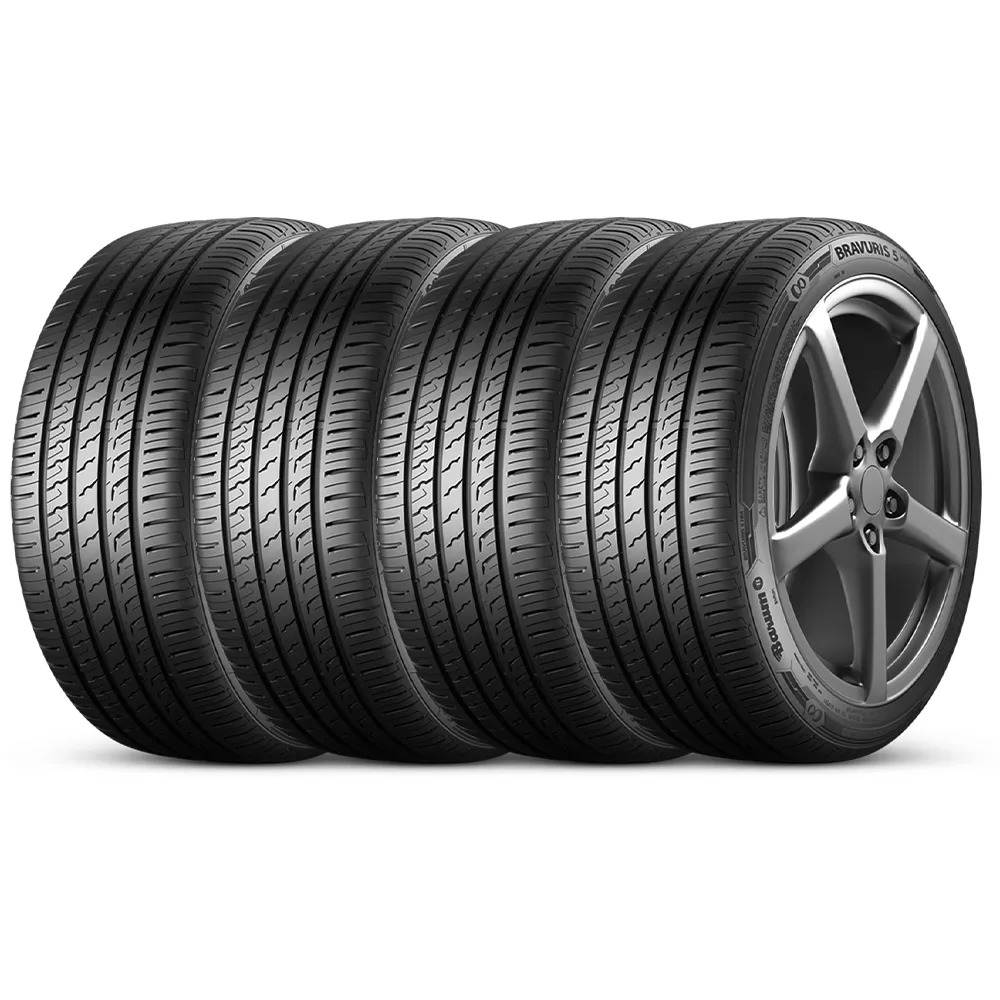 Kit 4 Pneu Barum By Continental Aro 14 165/70r14 85T TL Bravuris 5HM Extra Load