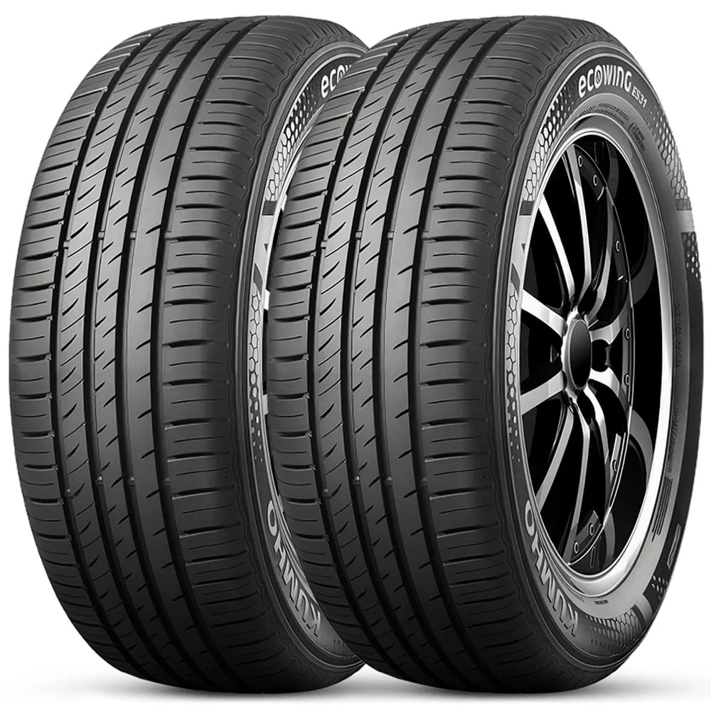 Kit 2 Pneu Aro 14 185/65R14 Kumho 86T TL Ecowing ES31 Kit 2 Pneu Aro 14 185/65R14 Kumho 86T TL Ecowing ES31