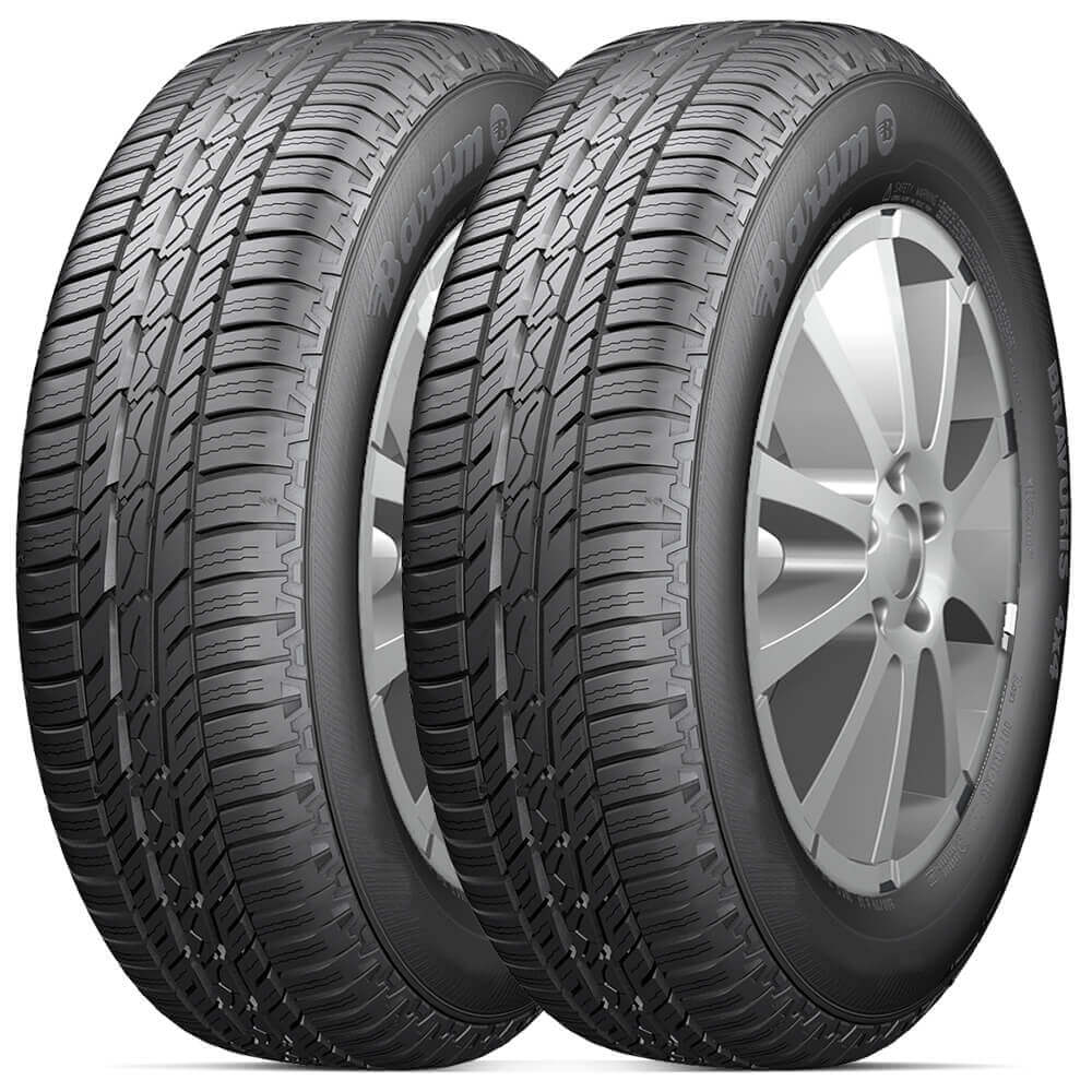 Kit 2 Pneu Barum by Continental Aro 16 205/60R16 92H FR Bravuris 4X4