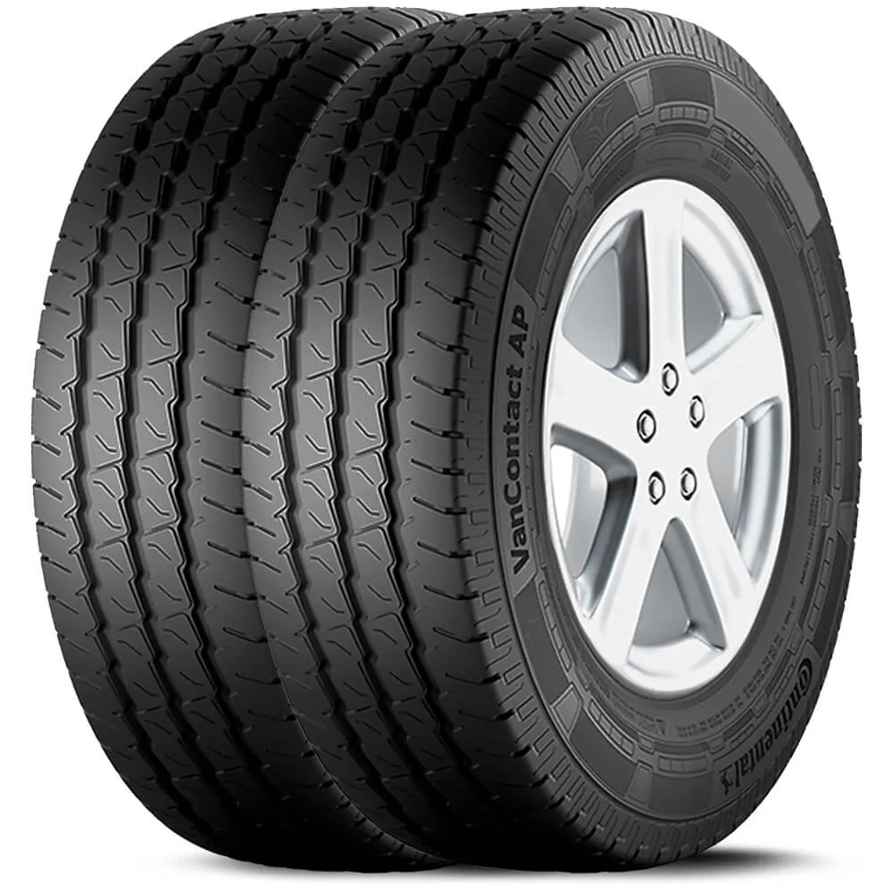 Kit 2 Pneu Aro 16 225/65R16 Continental VanContact AP 112/110R 8PR