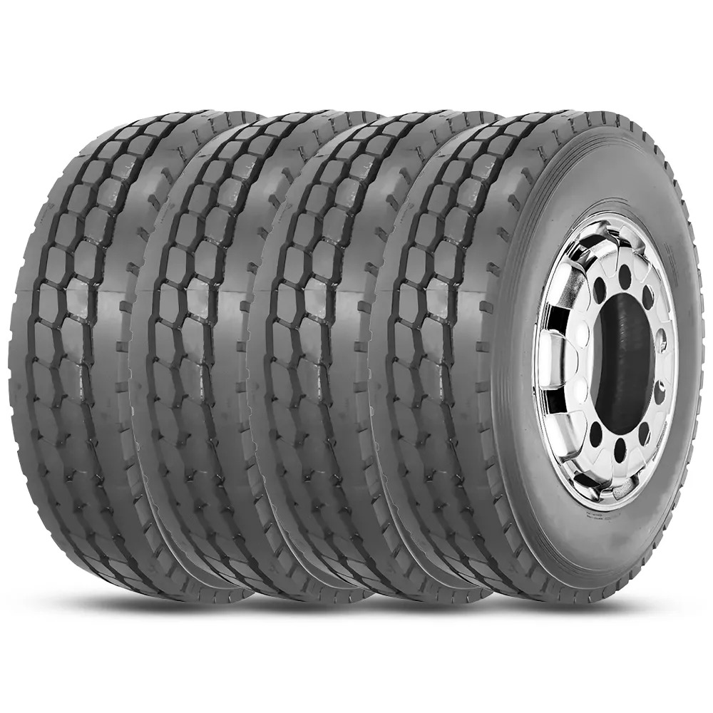Kit 4 Pneu Aro 22.5 275/80r22.5 Linglong 18PR TL MA40A 149/146K Kit 4 Pneu Aro 22.5 275/80r22.5 Linglong 18PR TL MA40A 149/146K